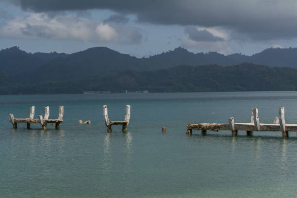 istock Lombok wooden rusty pier 1452928465