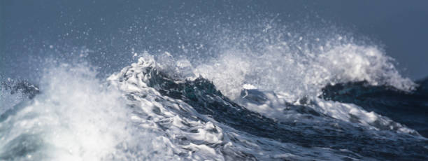 istock Splashing sea water with foam, bubbles, beautiful 1452928519