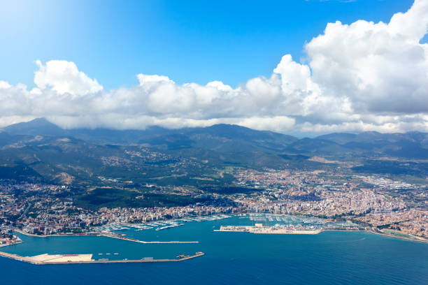 istock Palma de Mallorca  aerial view photo 1452930452
