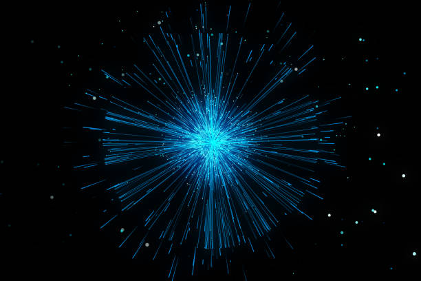 istock Particle ball with a sense of technology 1452933548