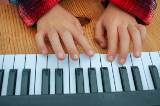 istock my son playing a toy keyboard 1452939551