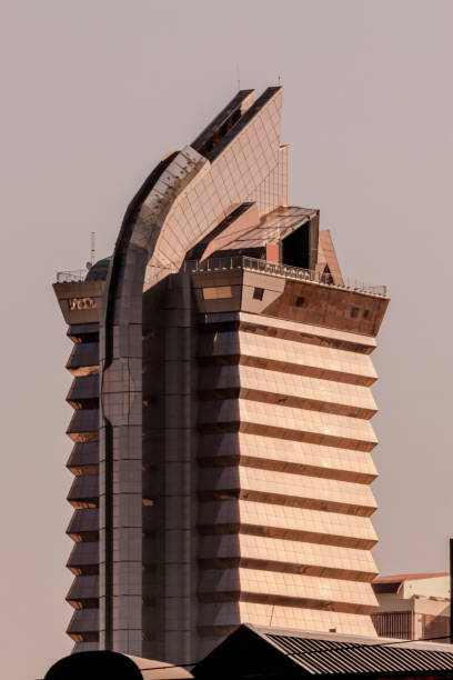 The Society House Tower in Lusaka, Zambia stock photo