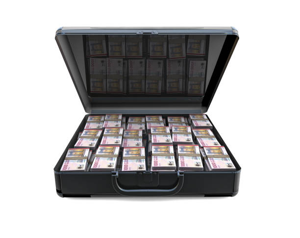istock Suitcase full of Danish Krone 1452942985