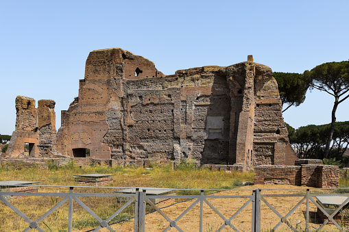 Ancient ruins on the Palatine Hill, Rome