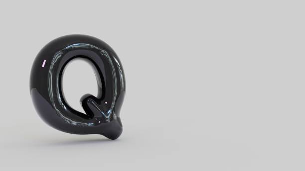 istock Letter Q - 3D Illustration Stock Image 1452952640