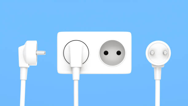 istock white power socket and electric plug european type c on blue background 3d render 1452955773