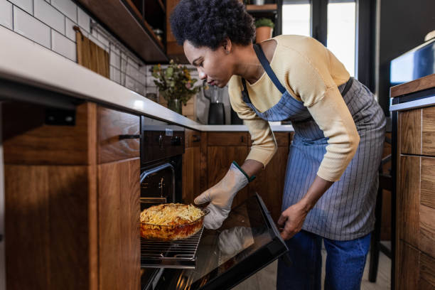 istock Housewife preparing a lunch 1452961910