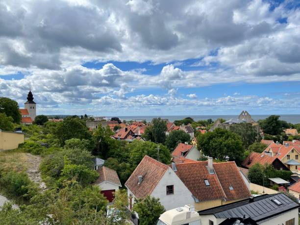 istock Picture over Visby, Gotland 1452962539