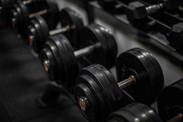 istock Dumbbells at the Gym 1452979762
