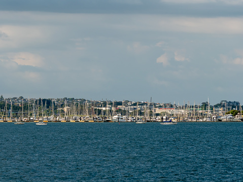 Waitematā Harbour in Auckland, New Zealand