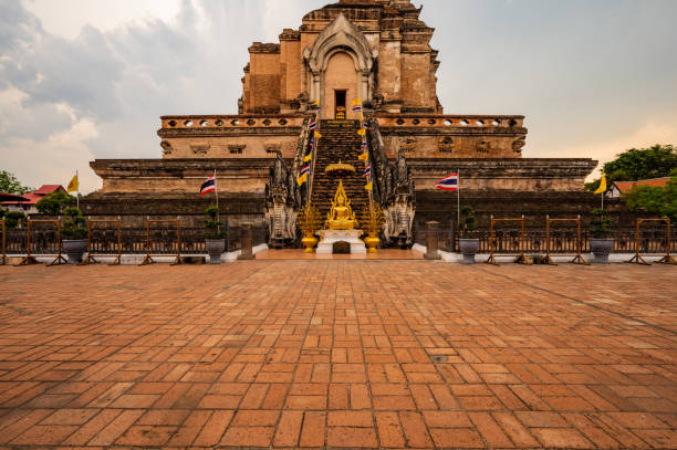 istock Ancient pagoda in Chedi Luang Varavihara temple 1452991399