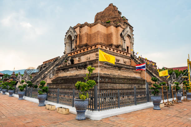 istock Ancient pagoda in Chedi Luang Varavihara temple 1452991411