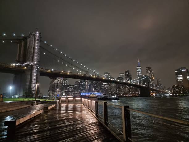 istock Night View of Manhattan from Brooklyn 1452992070