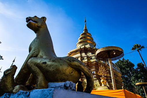 Phra That Si Chom Thong Worawihan temple in Chiangmai province, Thailand.