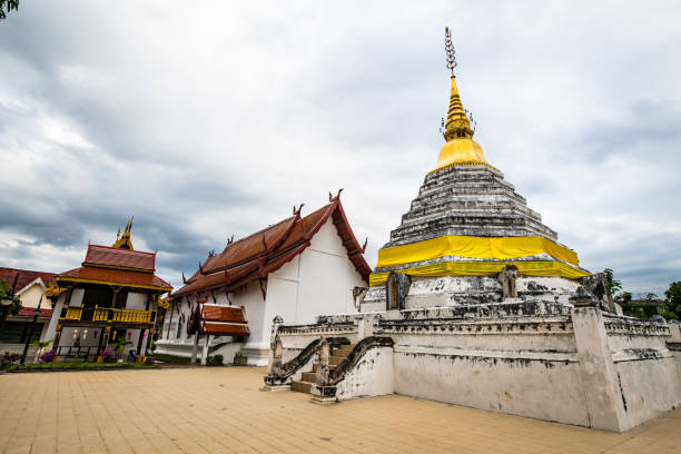istock White pagoda in Wat Laung temple 1452998957