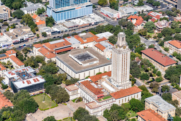 istock University of Texas Tower Aerial 1452999811