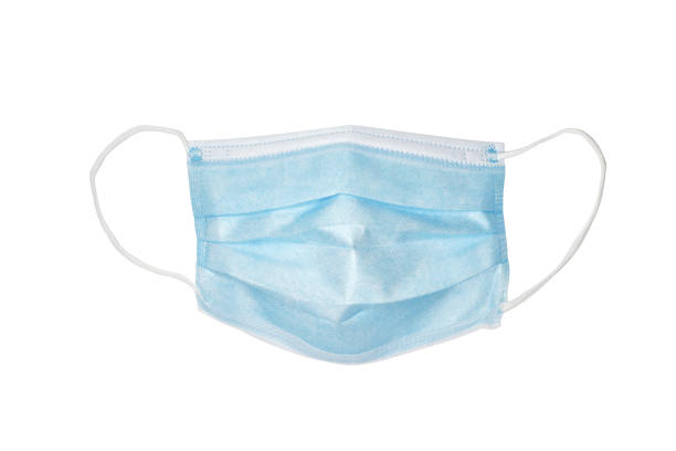 istock Medical protective mask on white background 1453027666