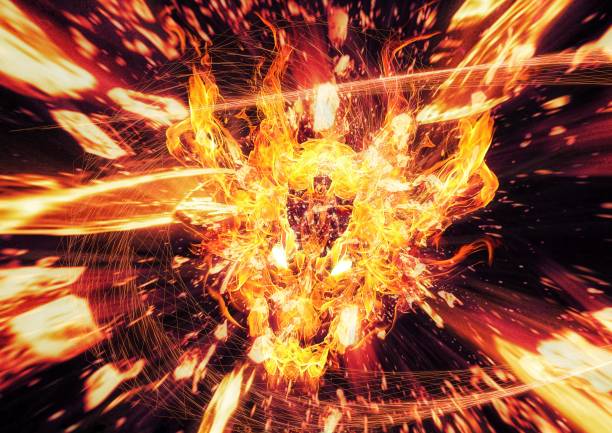 istock 3d illustration of fire dragon burning with mythical creature concept 1453030632
