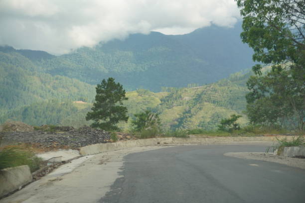 istock Natural forests and beautiful mountains in countryside 1453033908
