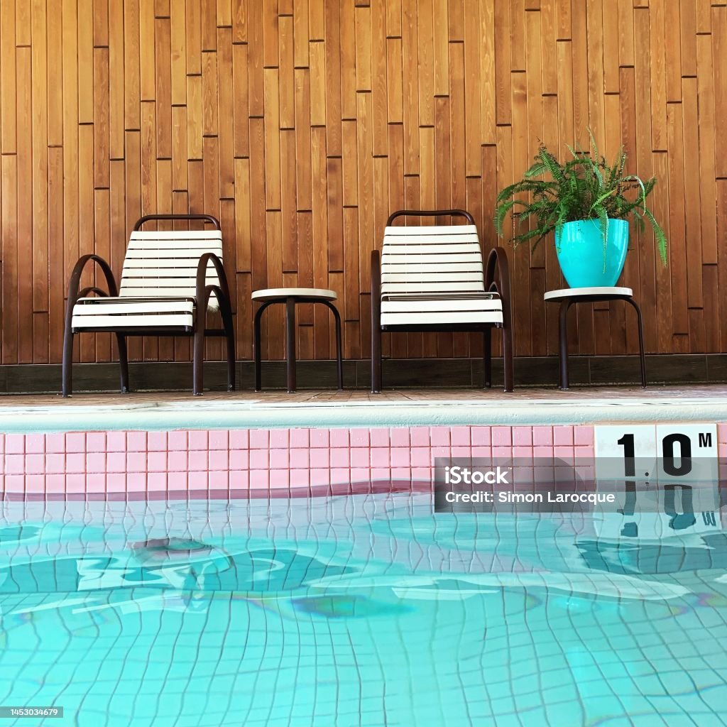 Retro Pool 16 Retro Pool Stock Photo - Download Image Now - Swimming Pool, Retro ...
