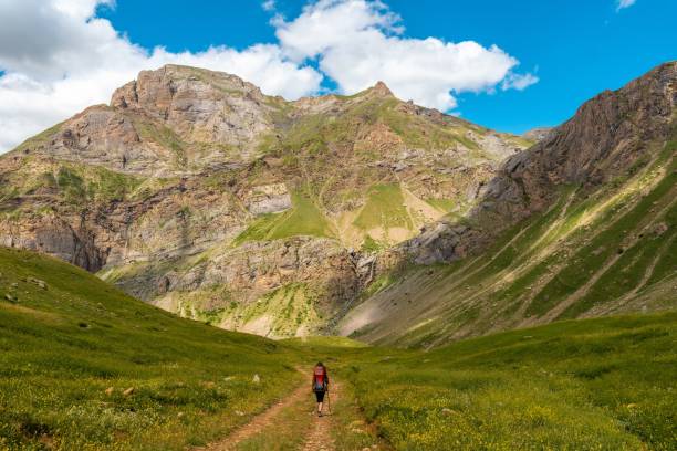 istock Young man enjoying freedom in the mountains 1453049938