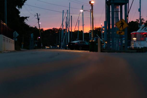 istock Ground level shot of the rustic town during sunset 1453058004