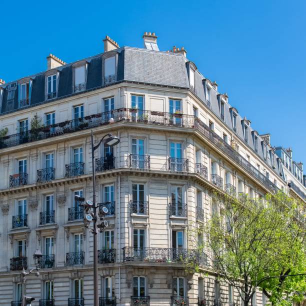 istock Paris, typical facades, beautiful buildings 1453062134