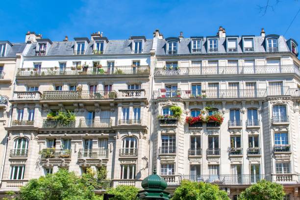 istock Paris, typical facades, beautiful buildings 1453062318