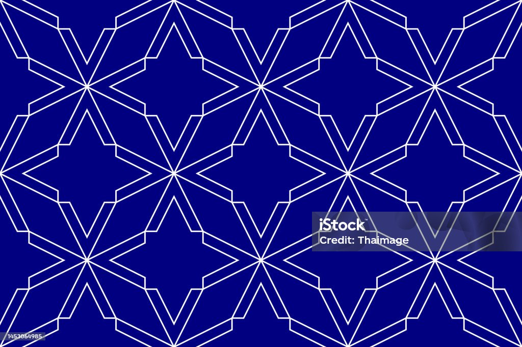 V Stars Seamless Pattern Background Vector Stock Illustration ...