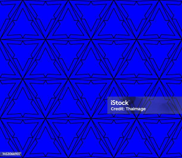 V Snowflake Seamless Pattern Background Vector Stock Illustration ...