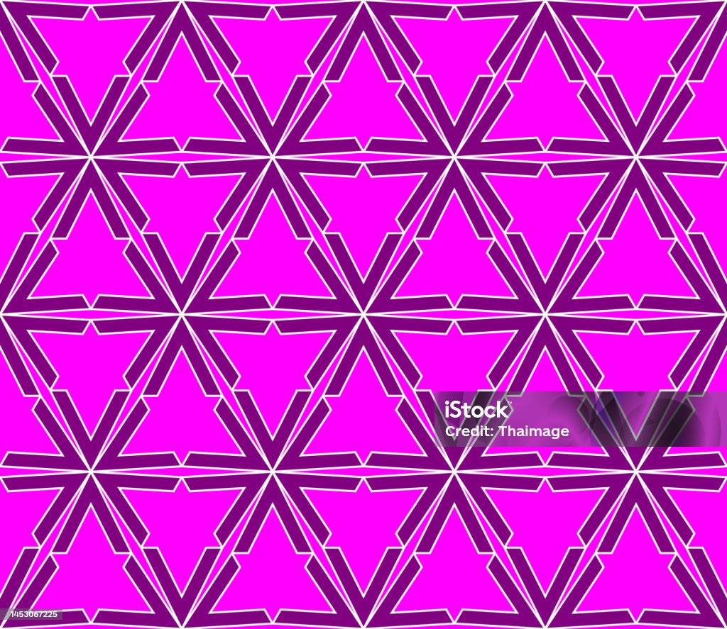 V Snowflake Seamless Pattern Background Vector Stock Illustration ...