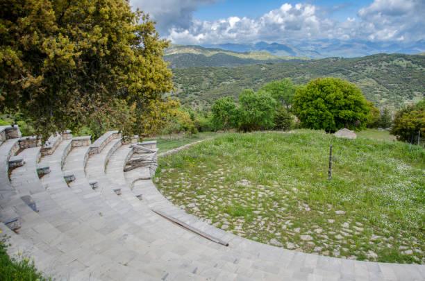 istock Outdoor theatre in classical style in Arcadia, Greece 1453070715