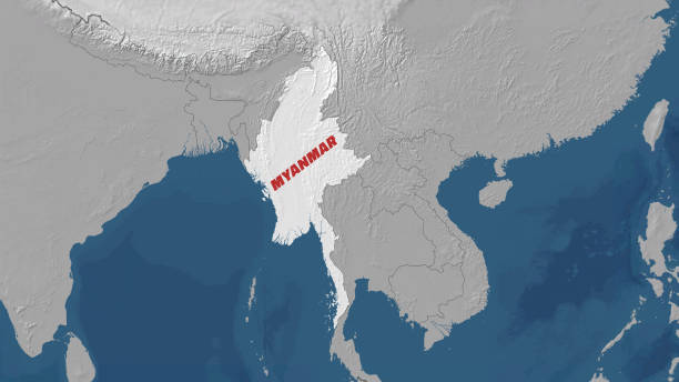 Myanmar Location In The World Myanmar On World Map 