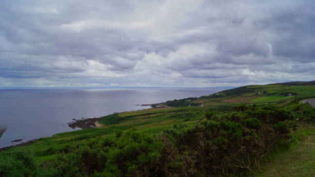 istock Mountain pass at Helmsdale in the Scottish county of Sutherland. 1453102731