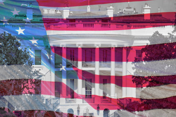 istock Washington DC - White House - Democratic President Politics 1453110823