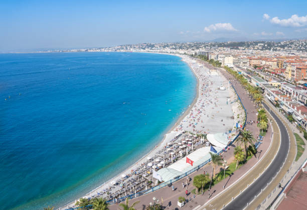 istock Panoramic view of Nice, France 1453116388