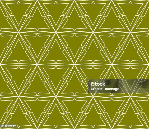 V Snowflake Seamless Pattern Background Vector Stock Illustration ...