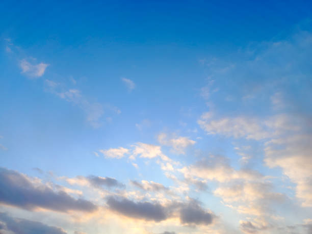 istock Beautiful idyllic sunset Clouds on sky 1453118489
