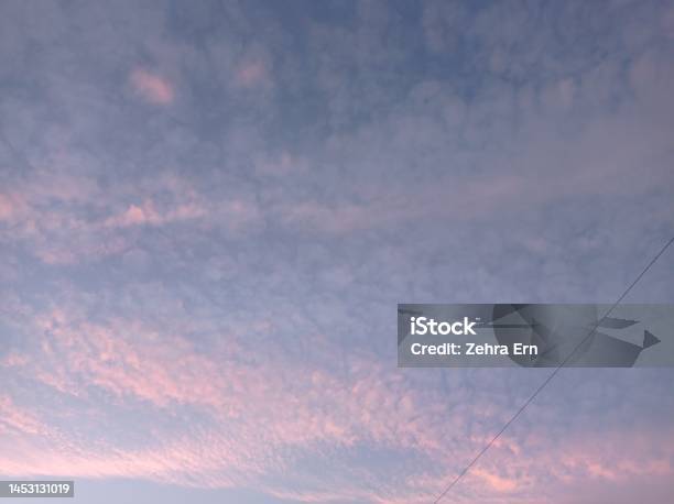 Relaxing Cloud Background Stock Photo - Download Image Now - Backgrounds, Blue, Bright
