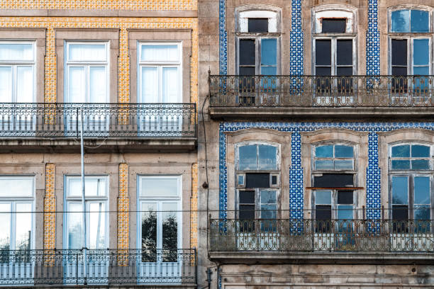 Abandoned in the old Porto downtown, Portugal