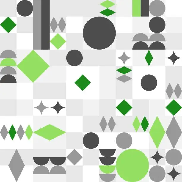 Vector illustration of Avant-garde abstract vector pattern