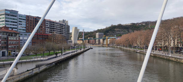 istock View of Nervion river in Bilbao, Spain 1453142112