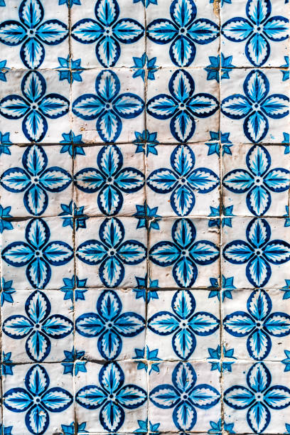 istock Traditional Portuguese glazed tiles 1453144351