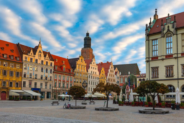 istock Market Square in Wroclaw, Poland 1453148592