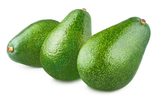 istock Delicious avocados on white 1453154485