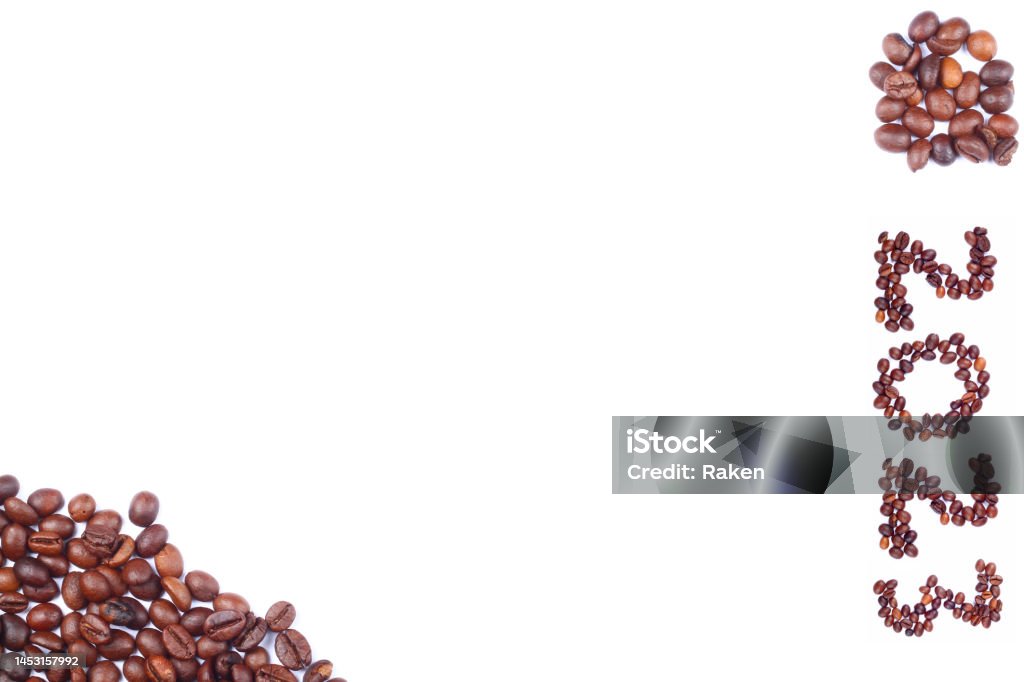 New Year Concept 2023 Number From Coffee Beans Stock Photo - Download