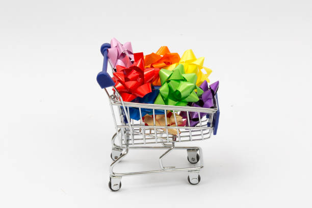 istock Shopping for gifts. 1453162296