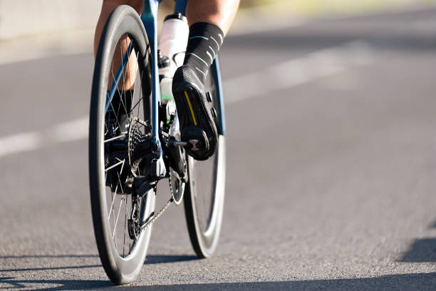 istock Cycling competition cyclist athletes riding a race 1453163994