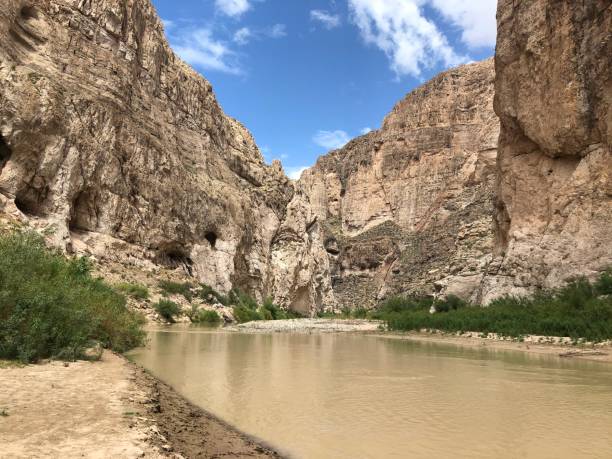 istock Rio grande river - Big bend National park - US Mexico border 1453166301