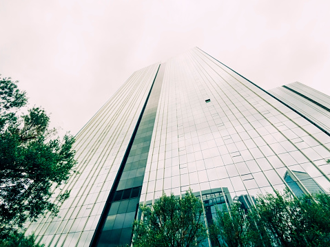 Photo of Modern buildings in Sao Paulo city.